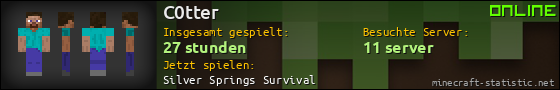 Benutzerleisten 560x90 für C0tter