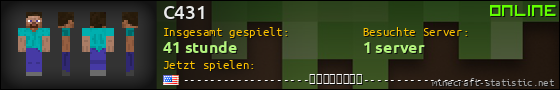 Benutzerleisten 560x90 für C431