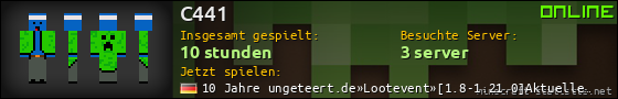 Benutzerleisten 560x90 für C441