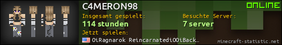 Benutzerleisten 560x90 für C4MERON98