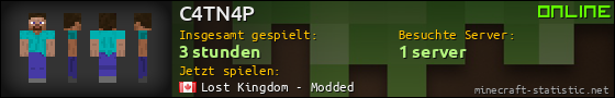 Benutzerleisten 560x90 für C4TN4P