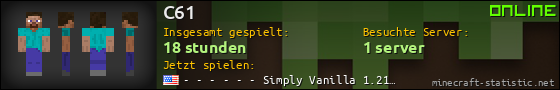 Benutzerleisten 560x90 für C61