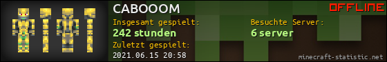 Benutzerleisten 560x90 für CABOOOM