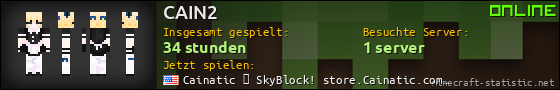 Benutzerleisten 560x90 für CAIN2