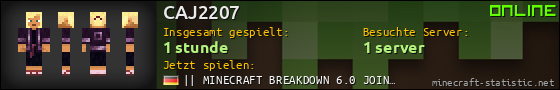Benutzerleisten 560x90 für CAJ2207