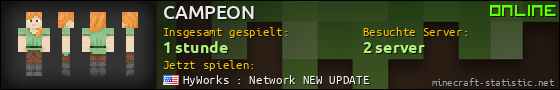 Benutzerleisten 560x90 für CAMPEON