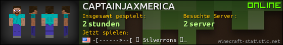 Benutzerleisten 560x90 für CAPTAINJAXMERICA