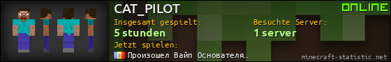 Benutzerleisten 560x90 für CAT_PILOT
