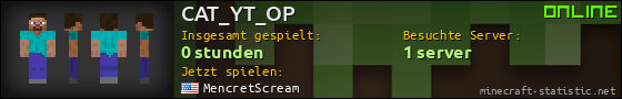 Benutzerleisten 560x90 für CAT_YT_OP