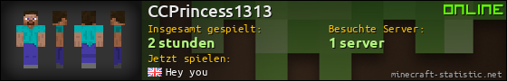 Benutzerleisten 560x90 für CCPrincess1313