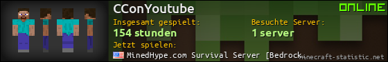 Benutzerleisten 560x90 für CConYoutube