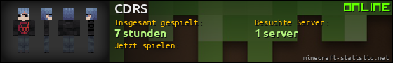 Benutzerleisten 560x90 für CDRS