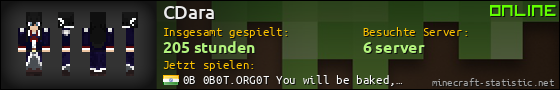 Benutzerleisten 560x90 für CDara