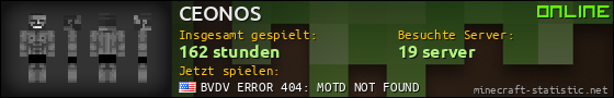 Benutzerleisten 560x90 für CEONOS