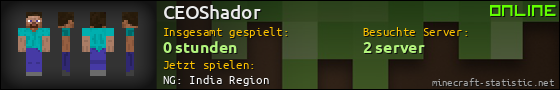Benutzerleisten 560x90 für CEOShador