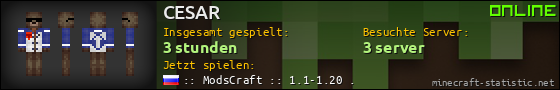 Benutzerleisten 560x90 für CESAR