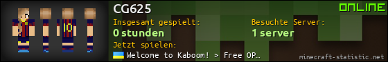 Benutzerleisten 560x90 für CG625