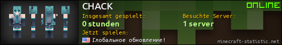 Benutzerleisten 560x90 für CHACK