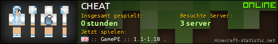 Benutzerleisten 560x90 für CHEAT