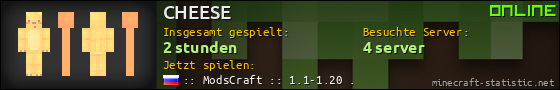 Benutzerleisten 560x90 für CHEESE