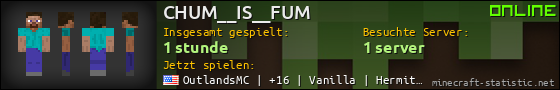 Benutzerleisten 560x90 für CHUM__IS__FUM