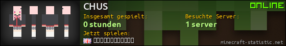 Benutzerleisten 560x90 für CHUS