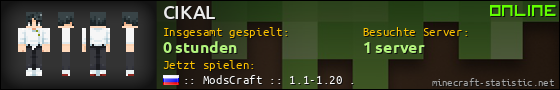 Benutzerleisten 560x90 für CIKAL