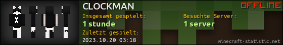Benutzerleisten 560x90 für CLOCKMAN