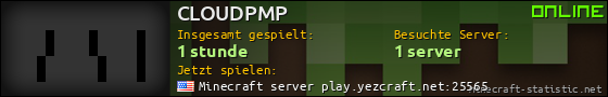 Benutzerleisten 560x90 für CLOUDPMP