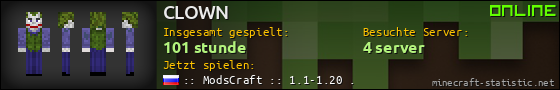 Benutzerleisten 560x90 für CLOWN