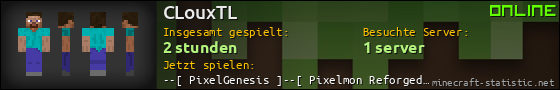Benutzerleisten 560x90 für CLouxTL