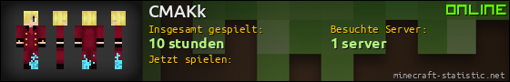 Benutzerleisten 560x90 für CMAKk