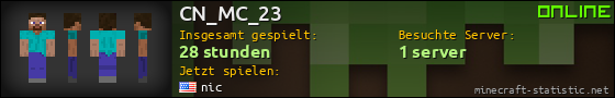 Benutzerleisten 560x90 für CN_MC_23