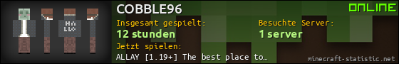 Benutzerleisten 560x90 für COBBLE96