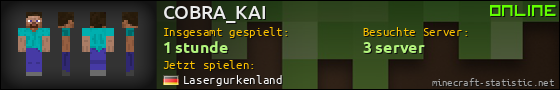 Benutzerleisten 560x90 für COBRA_KAI