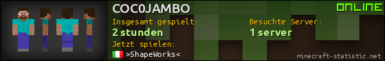 Benutzerleisten 560x90 für COC0JAMBO