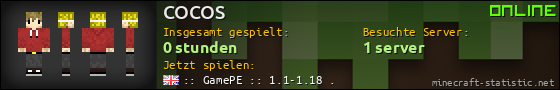 Benutzerleisten 560x90 für COCOS