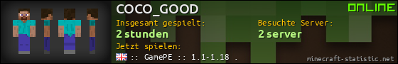 Benutzerleisten 560x90 für COCO_GOOD