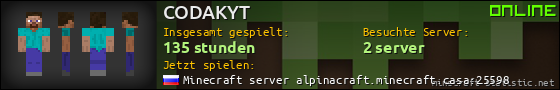 Benutzerleisten 560x90 für CODAKYT
