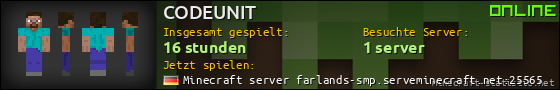 Benutzerleisten 560x90 für CODEUNIT