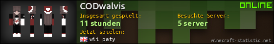 Benutzerleisten 560x90 für CODwalvis