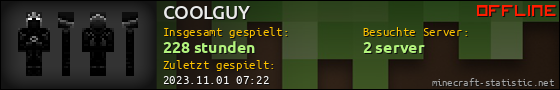 Benutzerleisten 560x90 für COOLGUY