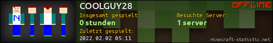 Benutzerleisten 560x90 für COOLGUY28