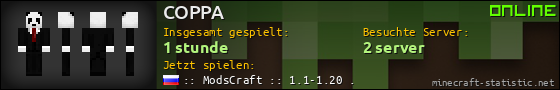 Benutzerleisten 560x90 für COPPA