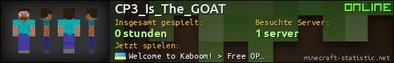 Benutzerleisten 560x90 für CP3_Is_The_GOAT