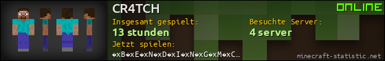 Benutzerleisten 560x90 für CR4TCH
