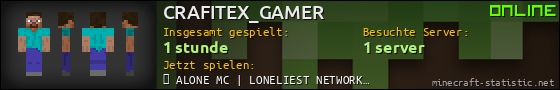 Benutzerleisten 560x90 für CRAFITEX_GAMER