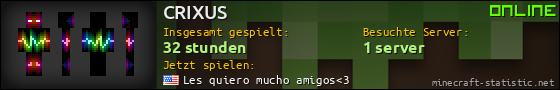 Benutzerleisten 560x90 für CRIXUS