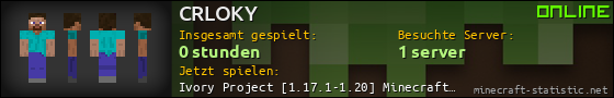 Benutzerleisten 560x90 für CRLOKY