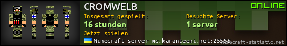 Benutzerleisten 560x90 für CROMWELB